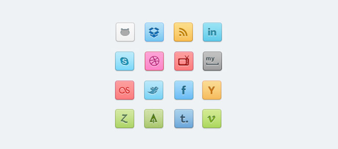 free-social-icoon-sets