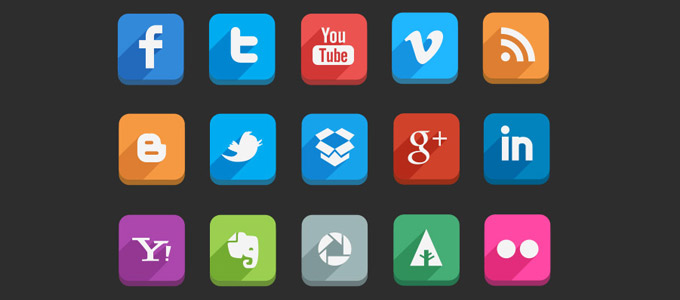 free-social-icoon-sets