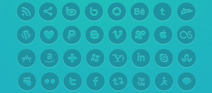 free-social-icoon-sets