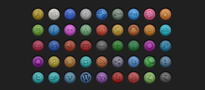 free-social-icoon-sets