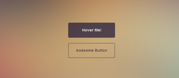 CSS3 Button Examples