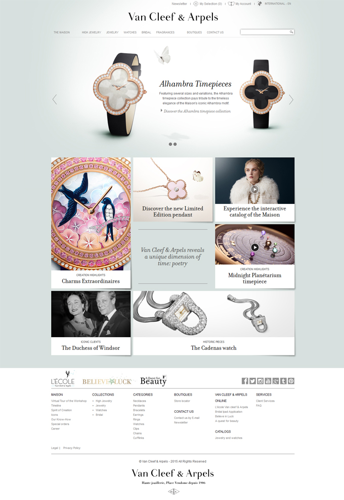 Jewellery Website Designs